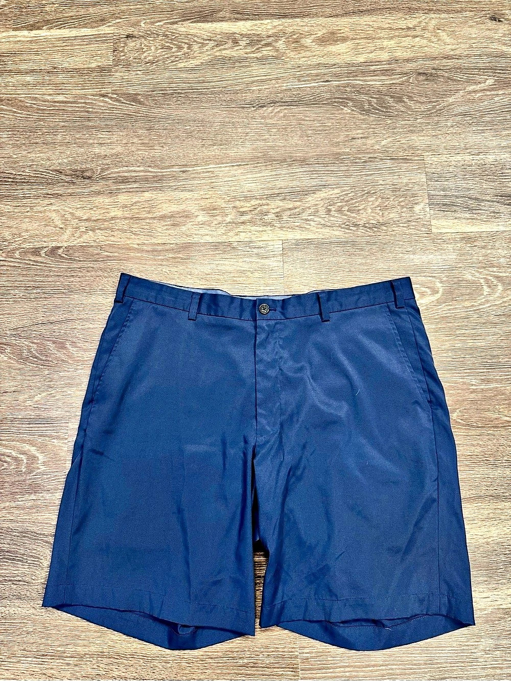 Brooks Brothers Men’s Blue Performance Golf Shorts Stretch Size 40 9” Inseam